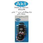 مجموعه 11 عددی پیچ گوشتی جغجغه ای آ-کرافت مدل BTS11PR